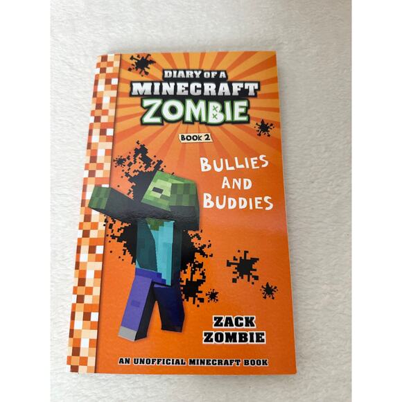 4 Book Set of Diary of a Minecraft Zombie Books by Zack Zombie Paperback - Picture 8 of 9